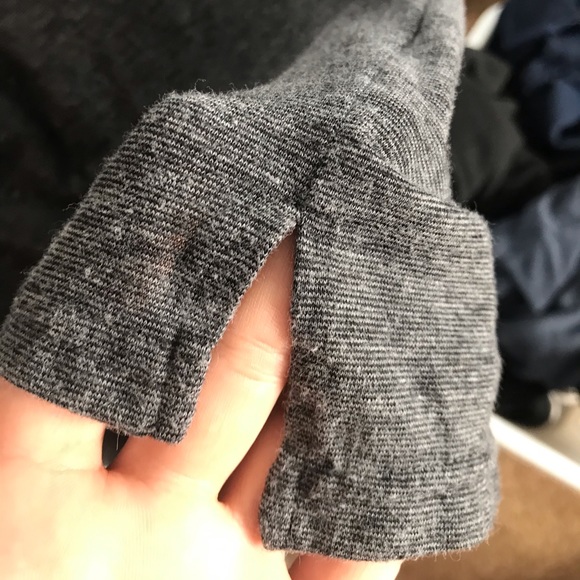 Grey H&M Striped T-Shirt - Picture 2 of 2